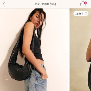Free Peopke Idle Hands sling bag